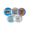 klunker bike button pins