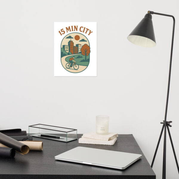 15-minute city poster