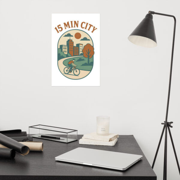 15-minute city poster