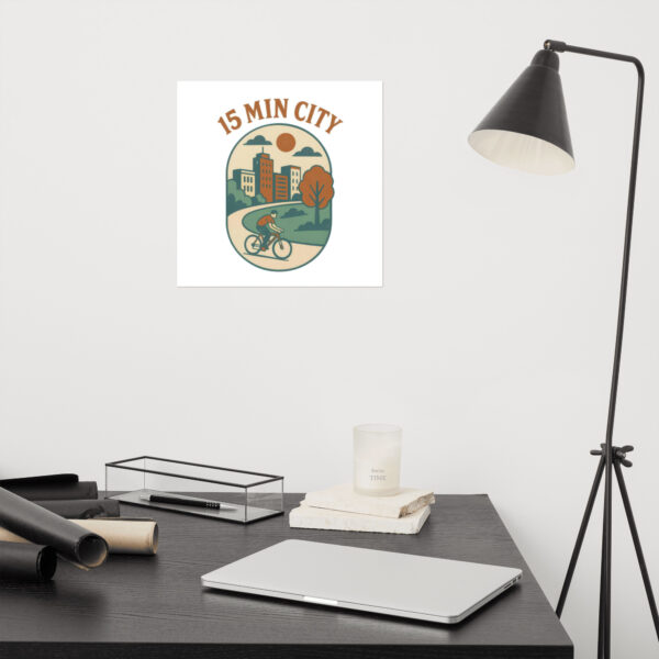 15-minute city poster