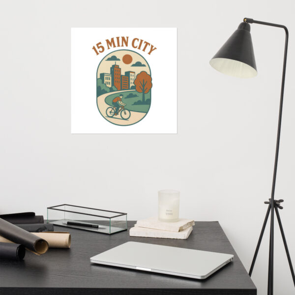 15-minute city poster