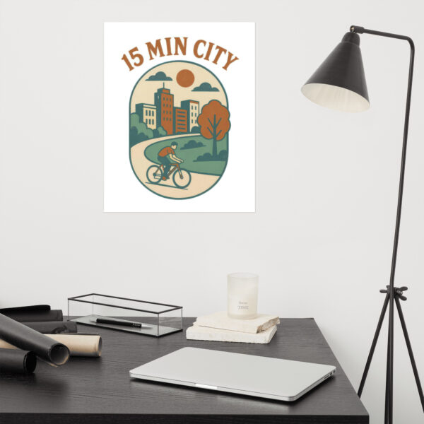 15-minute city poster