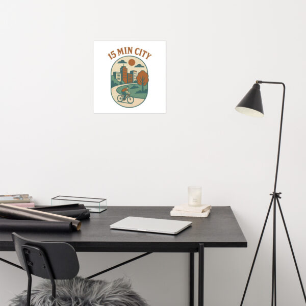 15-minute city poster