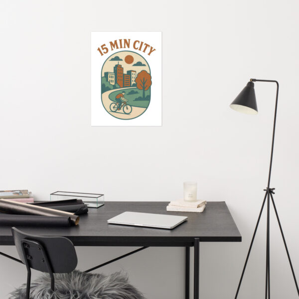 15-minute city poster