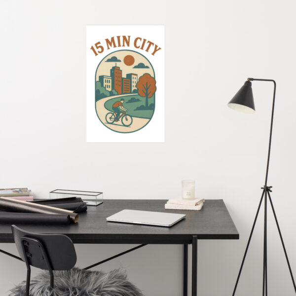 15-minute city poster