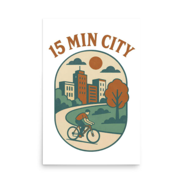 15-minute city poster