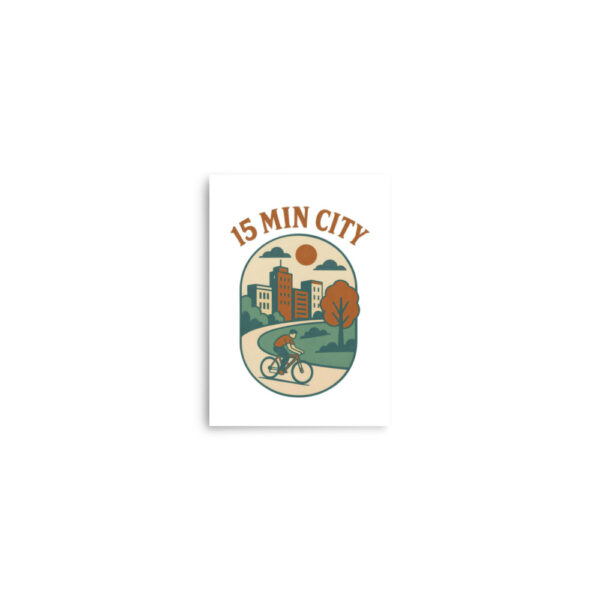 15-minute city poster