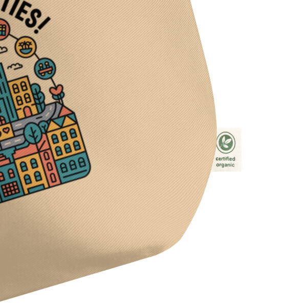 15 minute city tote bag