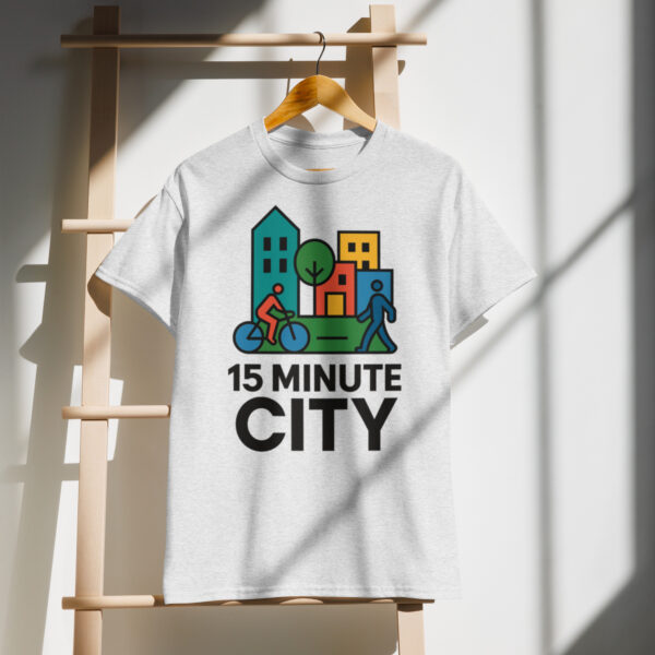 15-minute city t-shirt