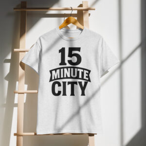 15-minute city t-shirt