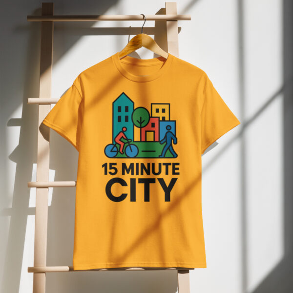 15-minute city t-shirt